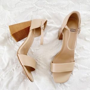 Jeffrey Campbell Pop-Star High Block Heel Sandals Size 10